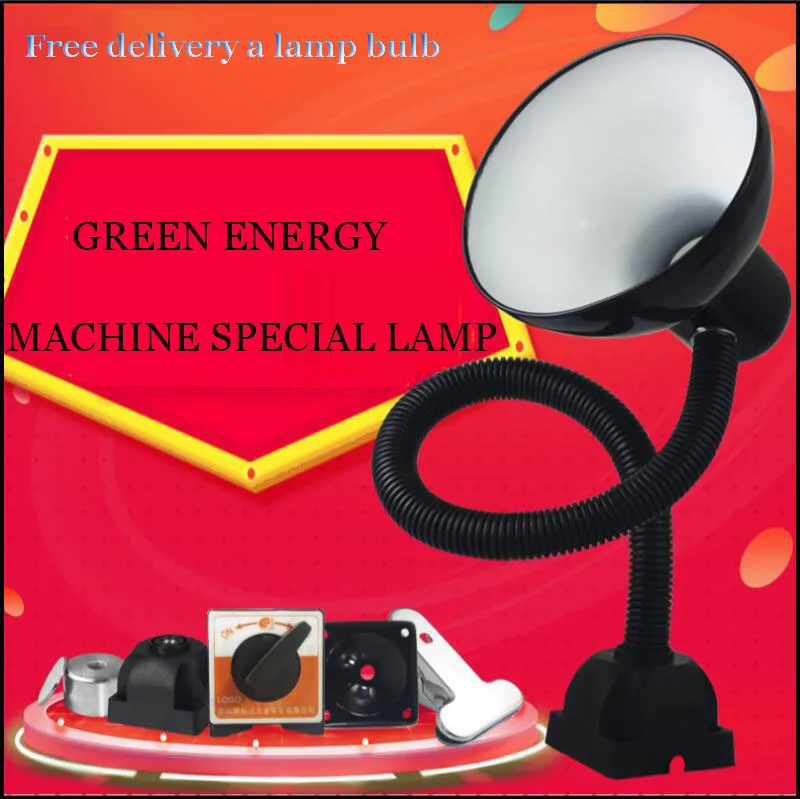Use E27 LAMP Bulbs,LED Machine special lamp 220V Long arm flexible hose,variety base can choose,for freeshipping
Use E27 LAMP Bulbs,LED Machine special lamp 220V Long arm flexible hose,variety base can choose,for freeshipping