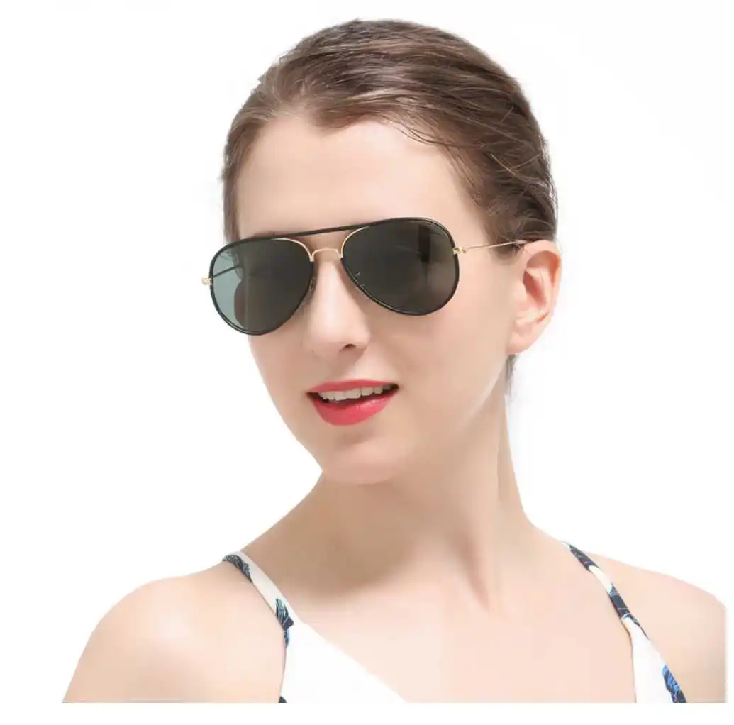 Luxury Designer Brand Real Polarized Sunglasses Women Pilot Eyewear Sun Glasses Oculos De Sol Feminino UV400 Dropshipping Accept |