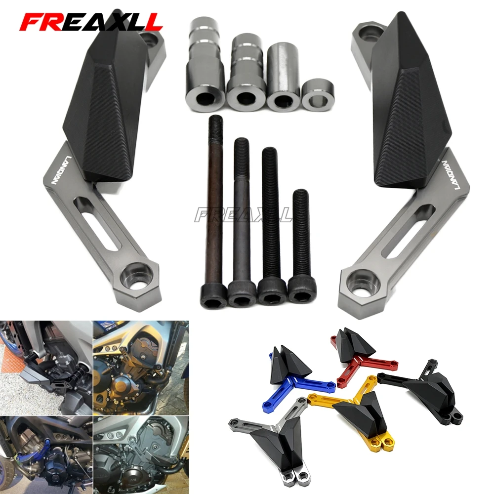 MT-09 FZ-09 FJ-09 XSR900 Мотоцикл с ЧПУ Рамка слайдер защита от падения для Yamaha MT-09 FZ-09 tractracer FJ-09 XSR900
MT-09 FZ-09 FJ-09 XSR900 Мотоцикл с ЧПУ Рамка слайдер защита от падения для Yamaha MT-09 FZ-09 tractracer FJ-09 XSR900