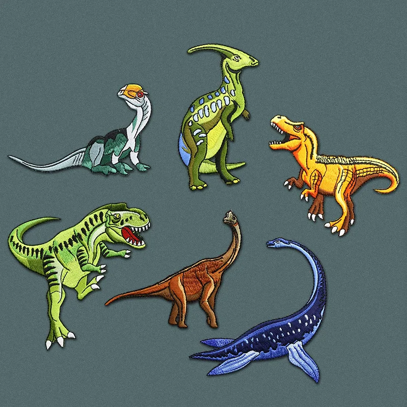 1Pcs Dinosaur Cloth Collection Clothes Animal Embroidery Stickers DIY Ironing Accessories Jurassic Creatures Appliqued Badges
1Pcs Dinosaur Cloth Collection Clothes Animal Embroidery Stickers DIY Ironing Accessories Jurassic Creatures Appliqued Badges