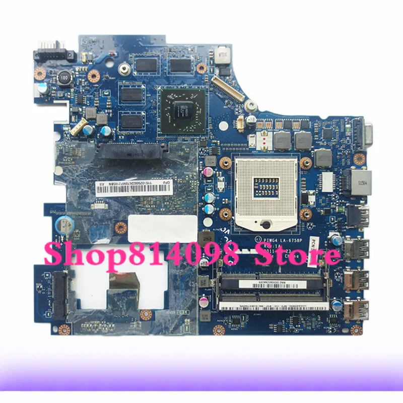 KEFU PIWG4 LA-6758P For Lenovo G770 Y770 Laptop Motherboard ( For AMD HD 6650M video card ) 100% tested
KEFU PIWG4 LA-6758P For Lenovo G770 Y770 Laptop Motherboard ( For AMD HD 6650M video card ) 100% tested