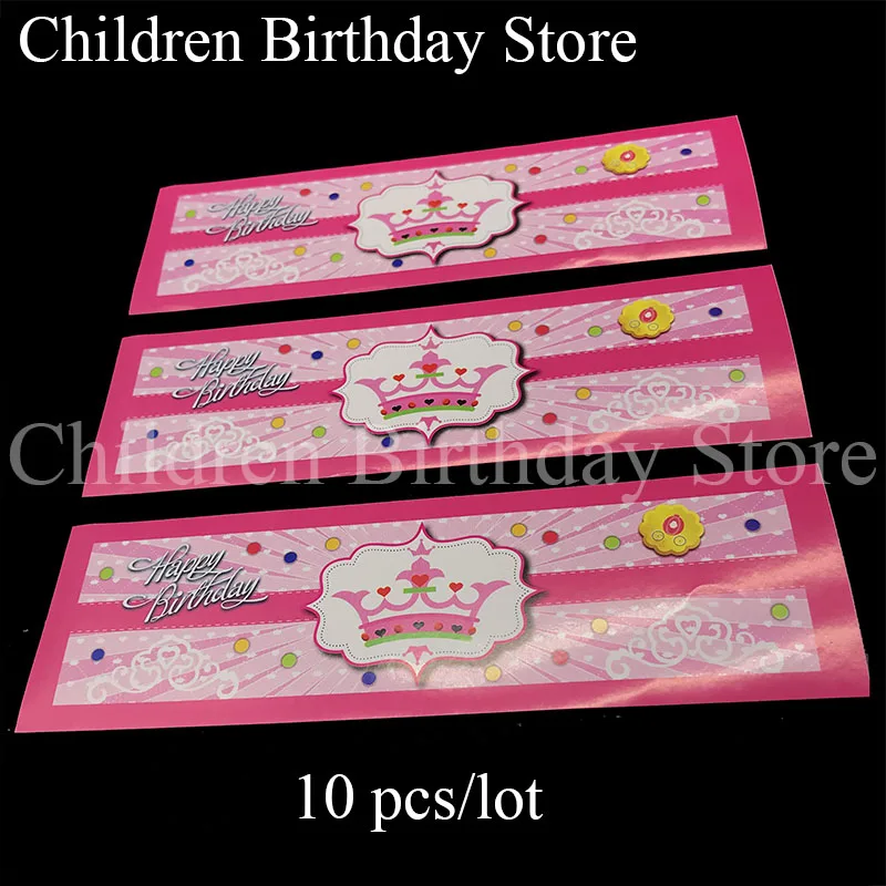6pcs/lot Princess Crown theme water bottle labels Pink Crown stickers candy bar decorations Princess Crown water bottle stickers
6pcs/lot Princess Crown theme water bottle labels Pink Crown stickers candy bar decorations Princess Crown water bottle stickers