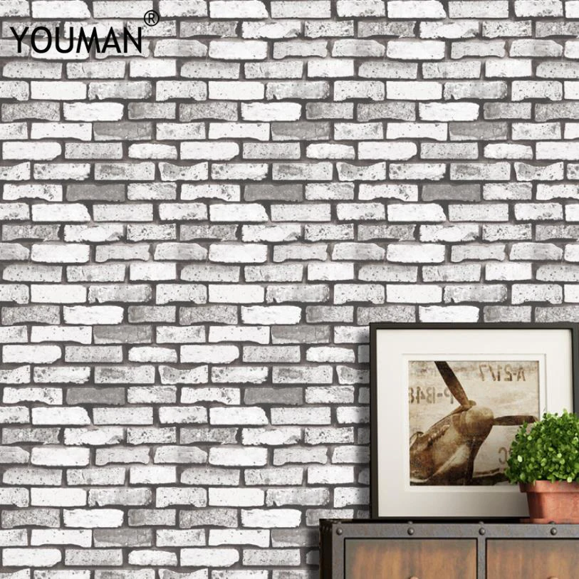 3D Bricks Wallpaper Vintage Faux Roll Vinyl PVC Retro Wallpapers Industrial Loft Wall Paper Red Brown Gray Waterproof Washable
3D Bricks Wallpaper Vintage Faux Roll Vinyl PVC Retro Wallpapers Industrial Loft Wall Paper Red Brown Gray Waterproof Washable