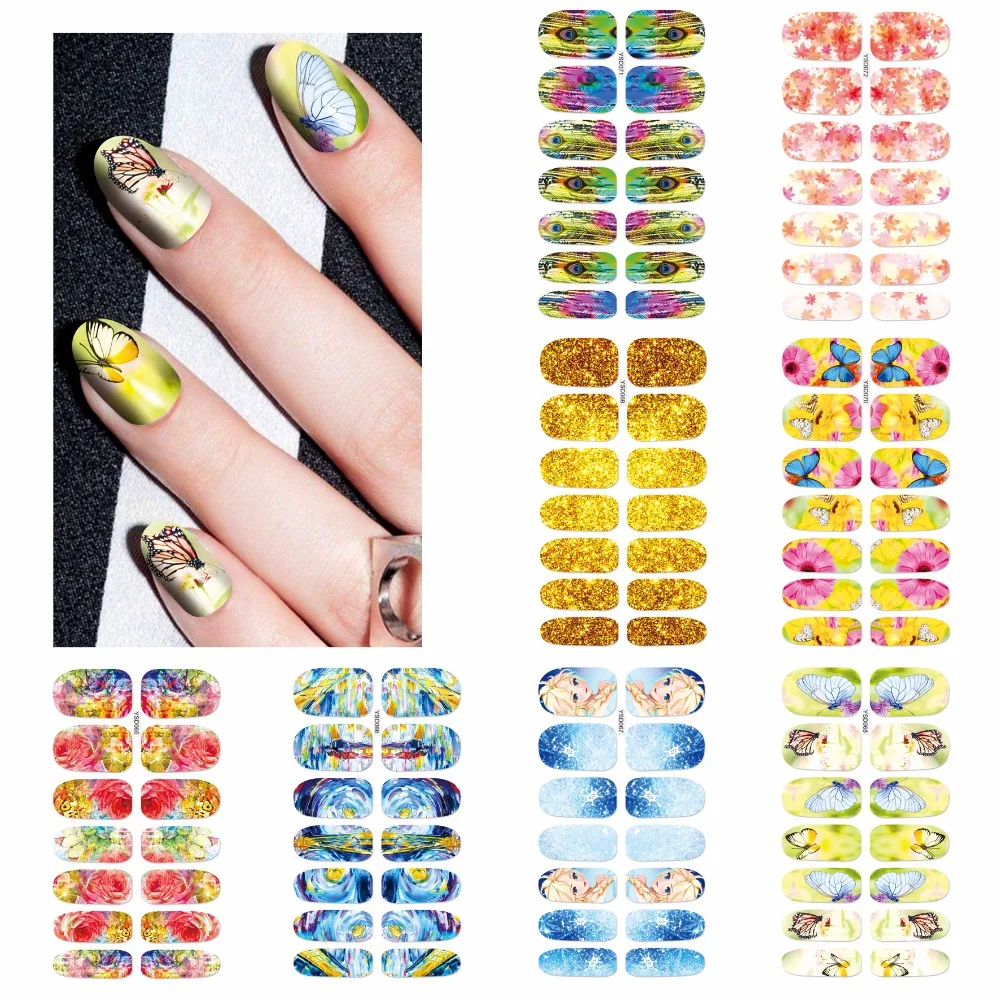 1 Sheet Optional Nail Art Water Tattoo Design Nails Flowers Water Transfer Sticker Nail Art Water Decals
1 Sheet Optional Nail Art Water Tattoo Design Nails Flowers Water Transfer Sticker Nail Art Water Decals