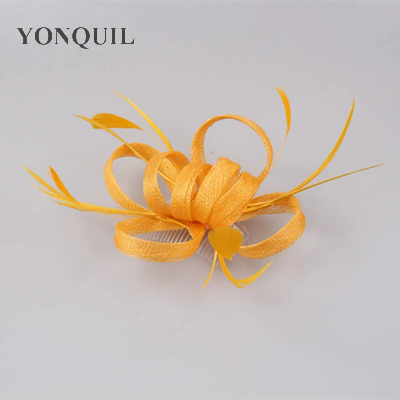 Sinamay Fascinator Feather Flower Headwear Women Occasion Style Decorative Party Haircomb Cocktail Accessories Clip Chic Hairpin
Sinamay Fascinator Feather Flower Headwear Women Occasion Style Decorative Party Haircomb Cocktail Accessories Clip Chic Hairpin