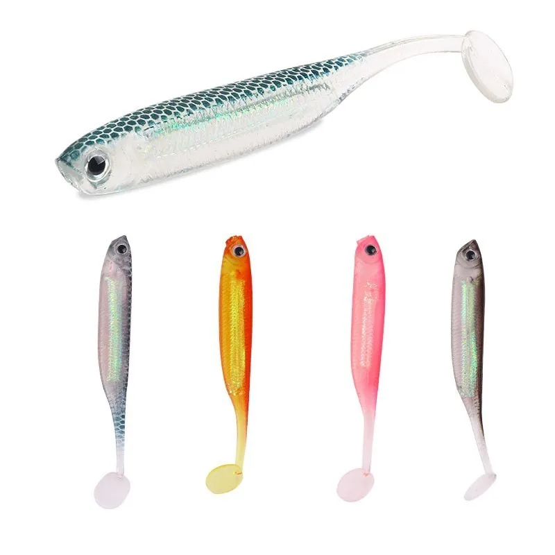 5Pcs/lot Wobbler Fishing Lure 70mm 2.2g Easy Shiner Jig Swimbait Artificial Double Color Silicone Soft Bait Carp Bass Lures
5Pcs/lot Wobbler Fishing Lure 70mm 2.2g Easy Shiner Jig Swimbait Artificial Double Color Silicone Soft Bait Carp Bass Lures