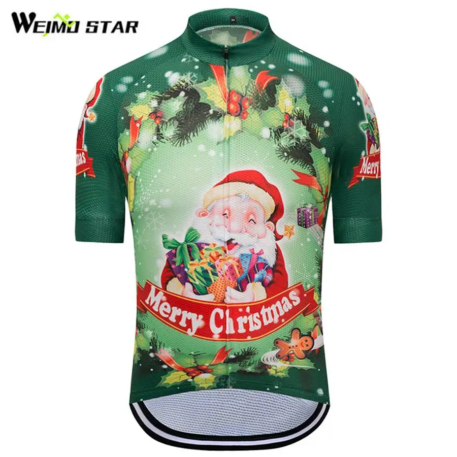 Green T-Shirt Merry ChristmasCycling Jersey WEIMOSTAR Men Cycling Clothing roupa ciclismo Outdoor Racing Sports mtb jersey
Green T-Shirt Merry ChristmasCycling Jersey WEIMOSTAR Men Cycling Clothing roupa ciclismo Outdoor Racing Sports mtb jersey