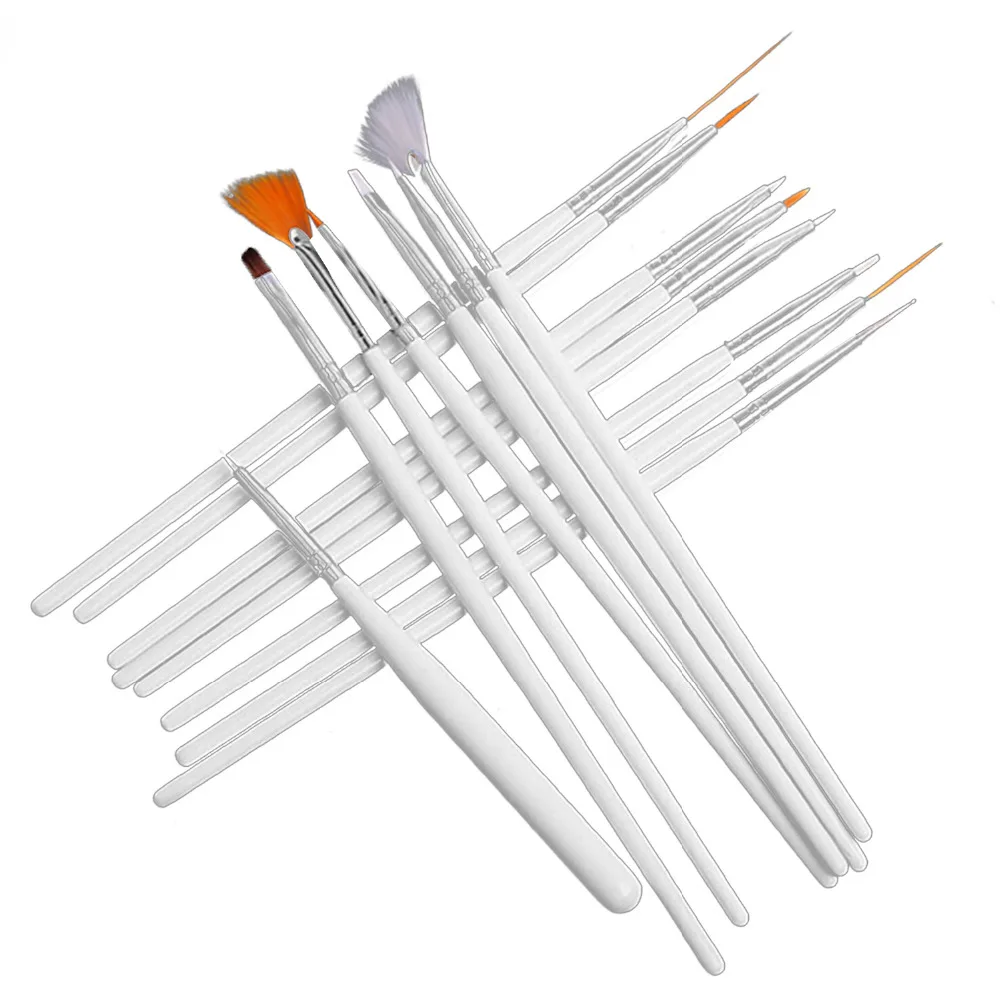 Bevigac 15 Pcs/Set Nail Art Brushes for UV Gel Nail shellac Polish Varnish Painting Detailing Drawing Pen Brush pincel de unha
Bevigac 15 Pcs/Set Nail Art Brushes for UV Gel Nail shellac Polish Varnish Painting Detailing Drawing Pen Brush pincel de unha
