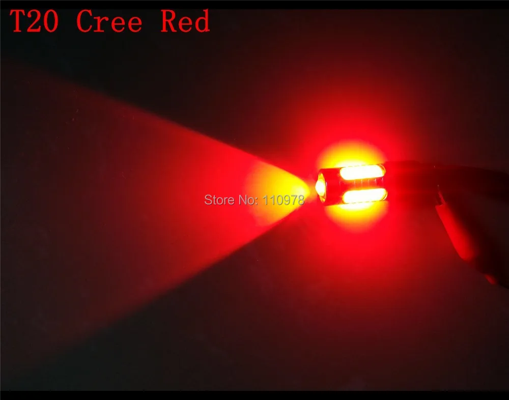 2pcs Red Cree Chip+COB 12v 24V T20 7443 21/5w W3x16q Capless Brake &Tail Light front or rear turn signal ,back up reverse lights
2pcs Red Cree Chip+COB 12v 24V T20 7443 21/5w W3x16q Capless Brake &Tail Light front or rear turn signal ,back up reverse lights