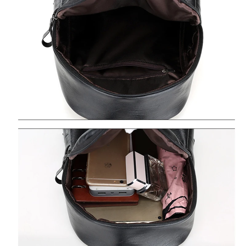 Mochilas mujer 2018 Women's backpack High Quality PU leather backpack Fashion mochila feminina School bag for teenger girl HB08
Mochilas mujer 2018 Women's backpack High Quality PU leather backpack Fashion mochila feminina School bag for teenger girl HB08