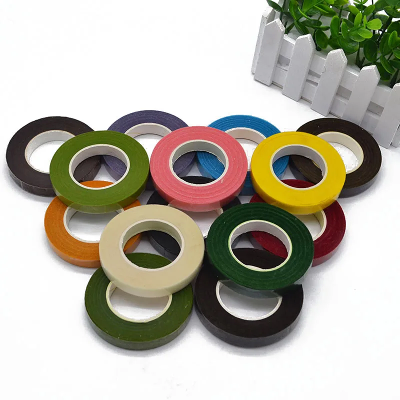 1 Roll Multicolor 30 Yards 12mm Sticky Paper Tape Floral Craft Roll Dark Green Artificial Flower Bouquet Stem Wrap Adhesive Tape
1 Roll Multicolor 30 Yards 12mm Sticky Paper Tape Floral Craft Roll Dark Green Artificial Flower Bouquet Stem Wrap Adhesive Tape