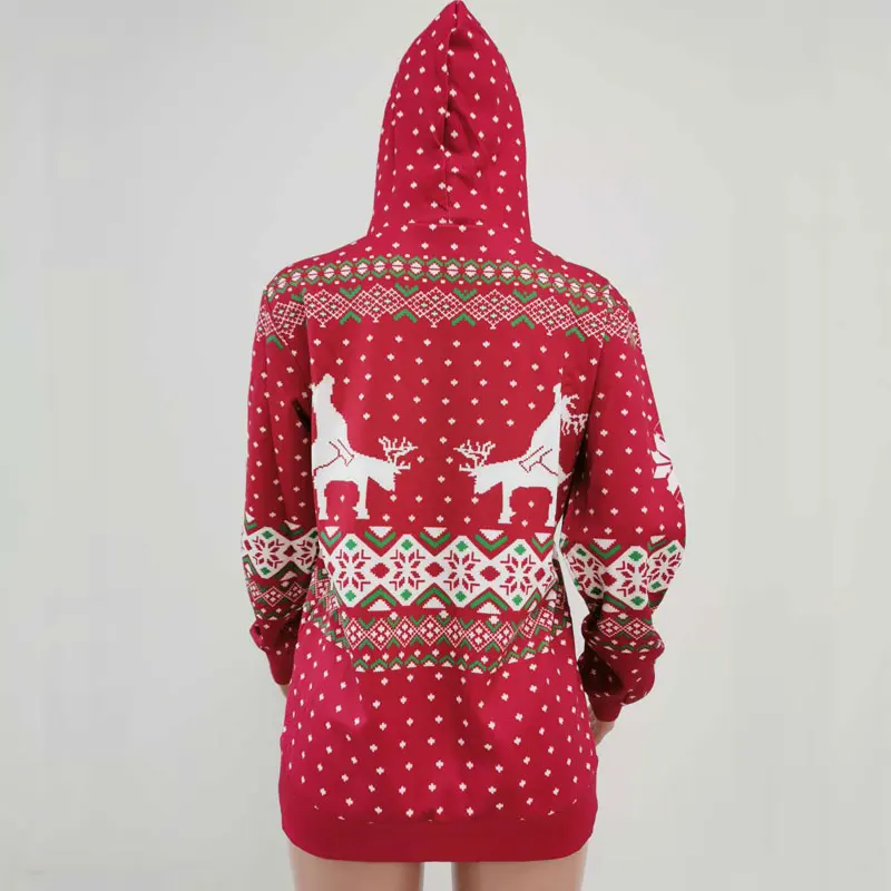Euramerican Christmas Sika Deer Prints Loose Sweatshirt Jumper Hooded Women Autumn/Winter Drawstring Plus Size Couple Hoodies
Euramerican Christmas Sika Deer Prints Loose Sweatshirt Jumper Hooded Women Autumn/Winter Drawstring Plus Size Couple Hoodies