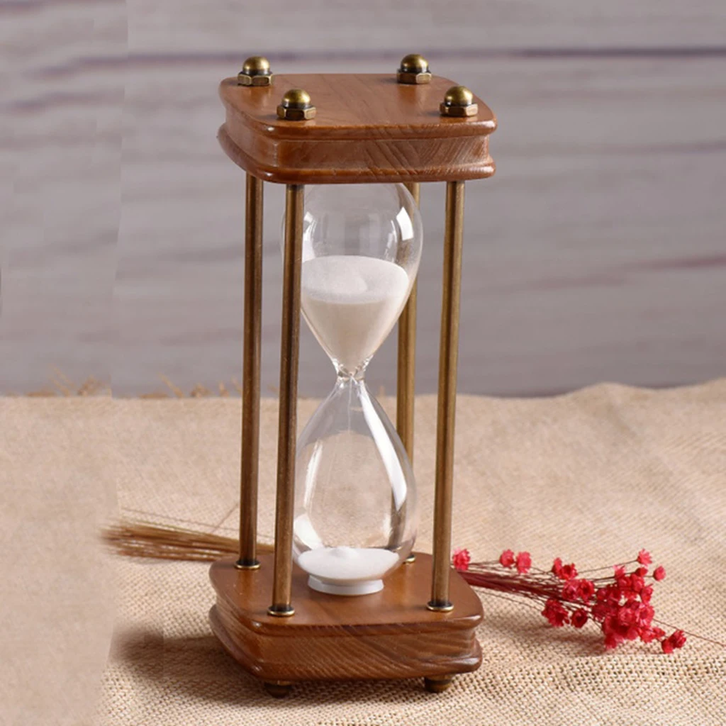 Wooden Frame Hourglass Sandglass Sand Timer Home Office Bookstore Coffee Shop Decor Ornament Firends Novelty Birthday Gift
Wooden Frame Hourglass Sandglass Sand Timer Home Office Bookstore Coffee Shop Decor Ornament Firends Novelty Birthday Gift