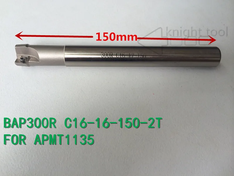 Rectangular transverse vertical milling cutter bar BAP300R C16-17-150-2T for APMT1135
Rectangular transverse vertical milling cutter bar BAP300R C16-17-150-2T for APMT1135