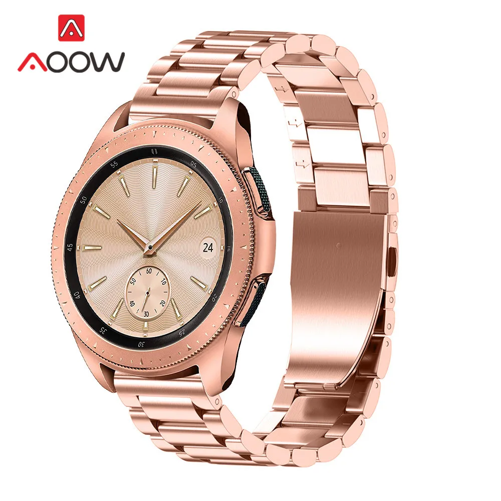 3 Pointer Stainless Steel Watchband 18mm 20mm 22mm for Samsung Galaxy Watch 42mm 46mm SM-R800 SM-R810 Rose Gold Metal Strap Band
3 Pointer Stainless Steel Watchband 18mm 20mm 22mm for Samsung Galaxy Watch 42mm 46mm SM-R800 SM-R810 Rose Gold Metal Strap Band