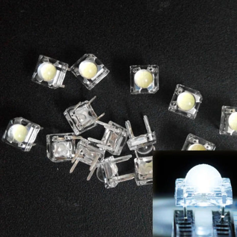 10PCS 5mm F5 Piranha LED White Super Bright Light Emitting Diode Round Head
10PCS 5mm F5 Piranha LED White Super Bright Light Emitting Diode Round Head