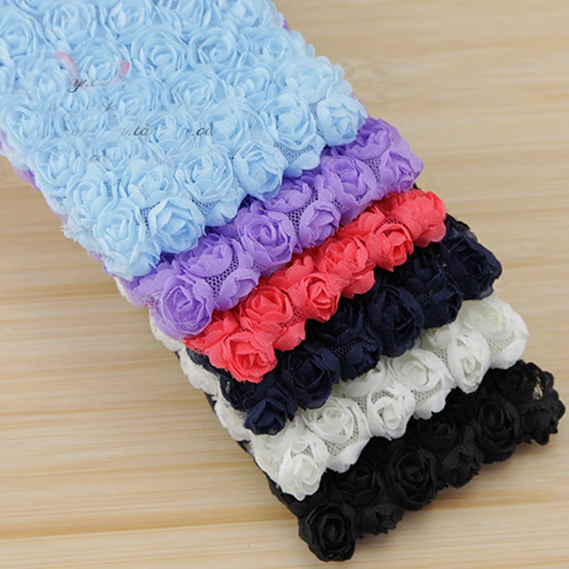 5yards MultiColorful 6 Row 8.5cm Width 3D Chiffon Rose Flower Embroidered Lace Trim Ribbon Fabric Sewing Accessories
5yards MultiColorful 6 Row 8.5cm Width 3D Chiffon Rose Flower Embroidered Lace Trim Ribbon Fabric Sewing Accessories