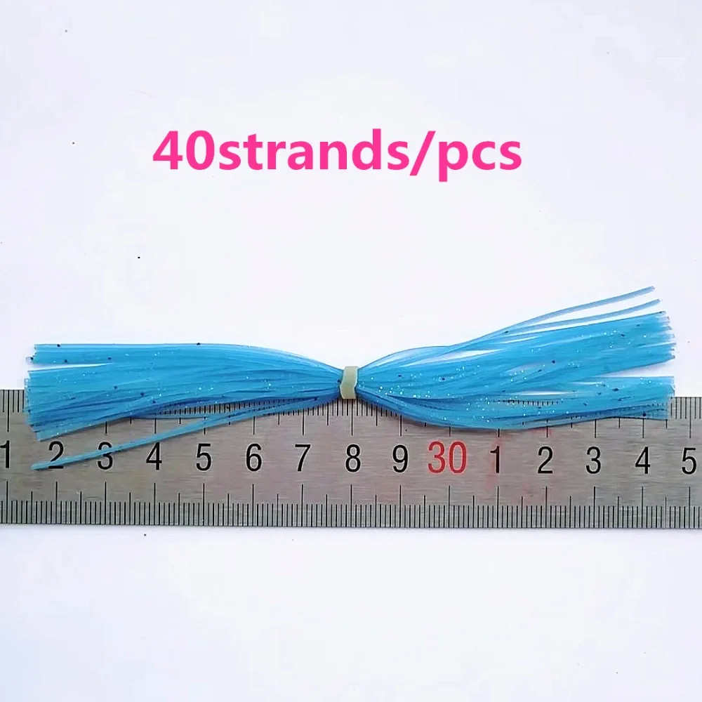 50 Bundles 13cm Length Fly Tying Rubber Threads Skirts Silicone Straps for Flies Lure Beard wire Making---7
50 Bundles 13cm Length Fly Tying Rubber Threads Skirts Silicone Straps for Flies Lure Beard wire Making---7