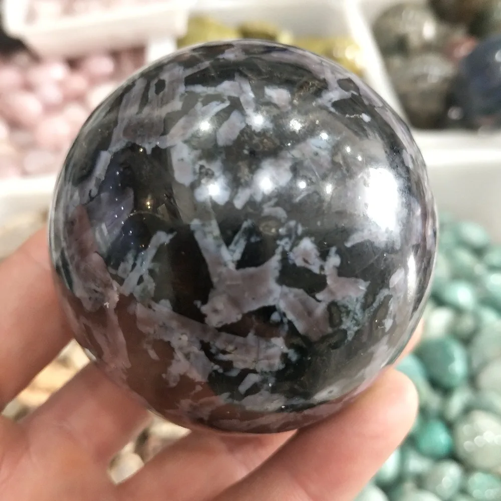 60 мм натуральный серый Feldspar кристалл Кварцевый хрустальный шар исцеляющий подарок
60 мм натуральный серый Feldspar кристалл Кварцевый хрустальный шар исцеляющий подарок