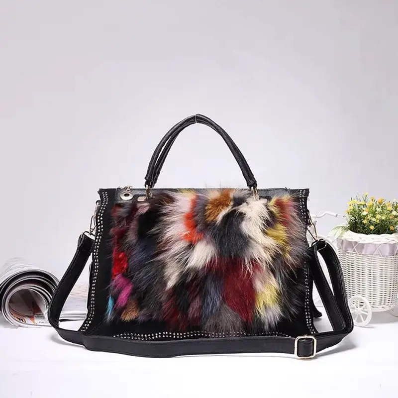 New Fashion Design Leather Fur Soft Real Leather Women Handbag Two Pieces Female Shoulder Bag Girls Messenger Bag Casual Women B
New Fashion Design Leather Fur Soft Real Leather Women Handbag Two Pieces Female Shoulder Bag Girls Messenger Bag Casual Women B