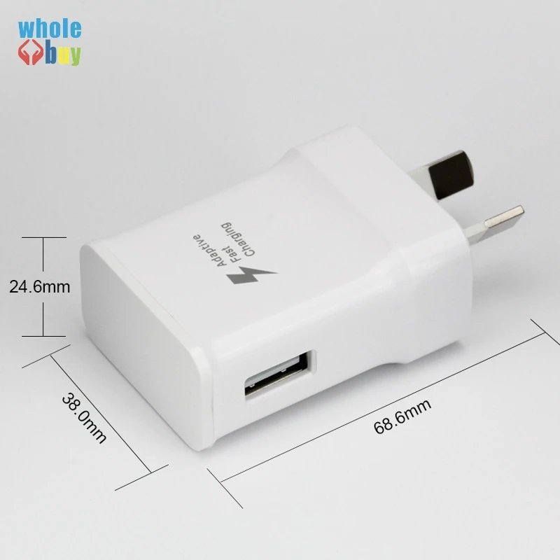 High Quality 5V 2A Adaptive Fast quick Charging Charger Adapter AU plug for Samsung edge no logo 9V 1.67A 30pcs/lot
High Quality 5V 2A Adaptive Fast quick Charging Charger Adapter AU plug for Samsung edge no logo 9V 1.67A 30pcs/lot