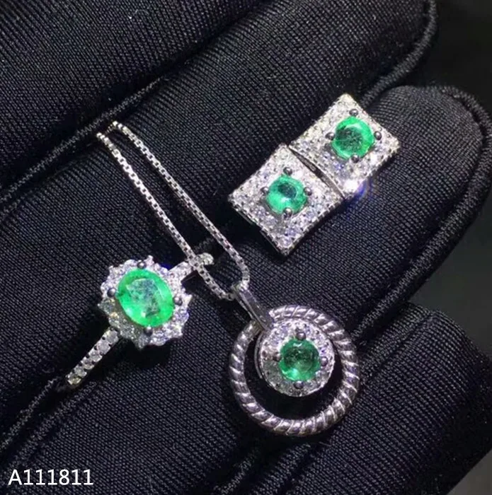 KJJEAXCMY boutique jewels 925 pure silver inlaid natural emerald lady Ring + pendant ear stud suit support test zxcv
KJJEAXCMY boutique jewels 925 pure silver inlaid natural emerald lady Ring + pendant ear stud suit support test zxcv
