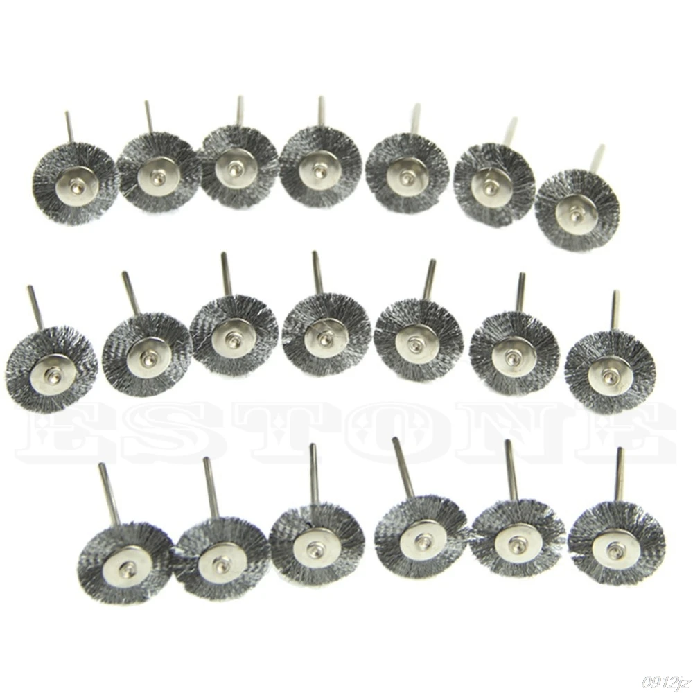 20PCS Stainless Steel Wire Wheel Brush Cleaner Polishing Grinding Rotary Tool New Drop ship LS'D Tool
20PCS Stainless Steel Wire Wheel Brush Cleaner Polishing Grinding Rotary Tool New Drop ship LS'D Tool