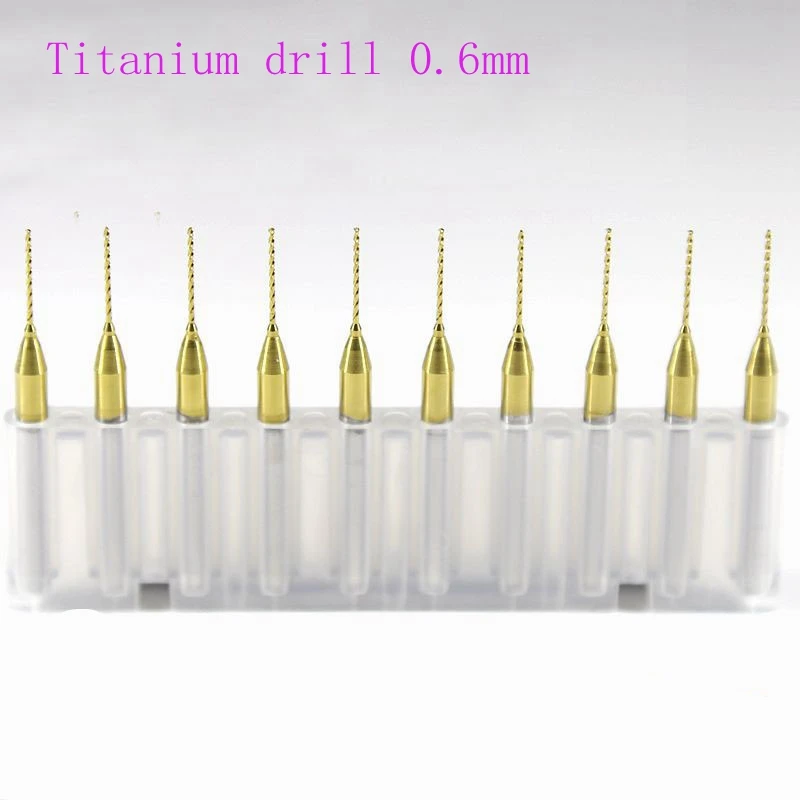 10 PCS titanium carbide coating 3.175 mm 0.6 mm * CNC milling machine cutte, micro-printed circuit, metal engraving tool, woodwo
10 PCS titanium carbide coating 3.175 mm 0.6 mm * CNC milling machine cutte, micro-printed circuit, metal engraving tool, woodwo
