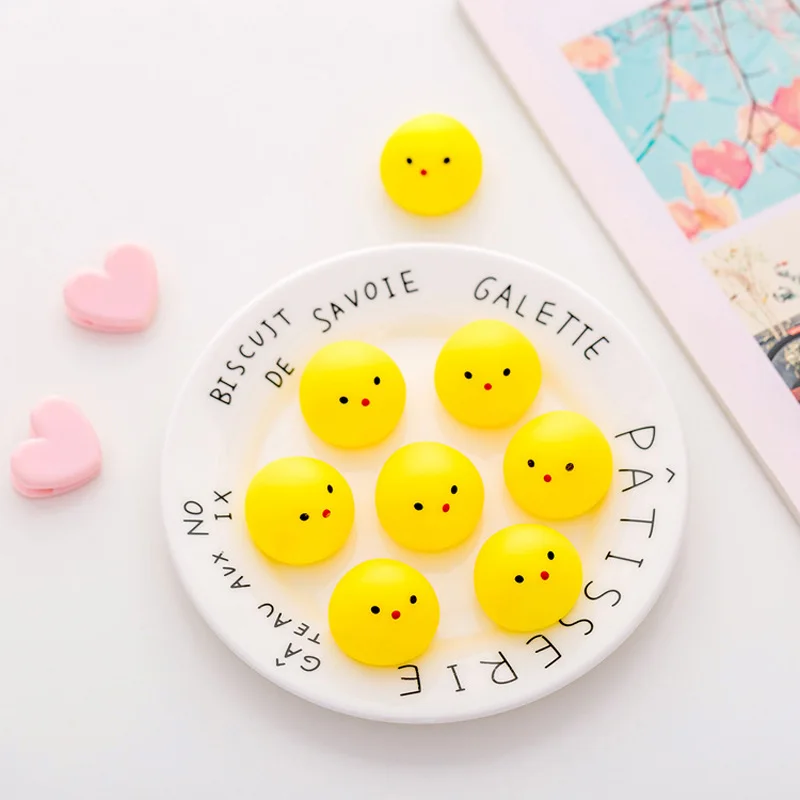 10pcs Mini Squishy Toy Yellow Chicken Anti-stress Cute Joke Fun Toys For Chlidren Squish Chick Can Make Voice Funny Squeeze T
10pcs Mini Squishy Toy Yellow Chicken Anti-stress Cute Joke Fun Toys For Chlidren Squish Chick Can Make Voice Funny Squeeze T