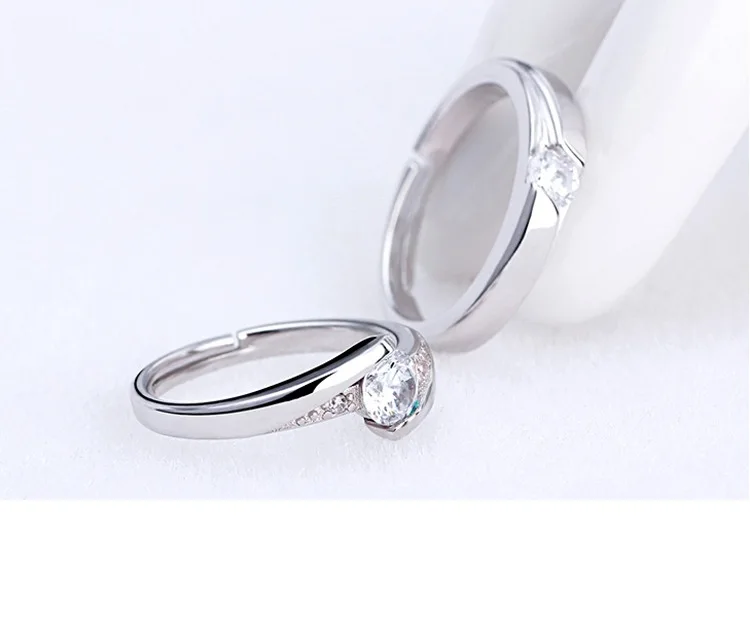 XIYANIKE 925 Sterling Silver Jewelry AAA Open Tender Couple Silver Rings For Party Lovers Adjustable Ring Anillos Bague VRS2211
XIYANIKE 925 Sterling Silver Jewelry AAA Open Tender Couple Silver Rings For Party Lovers Adjustable Ring Anillos Bague VRS2211