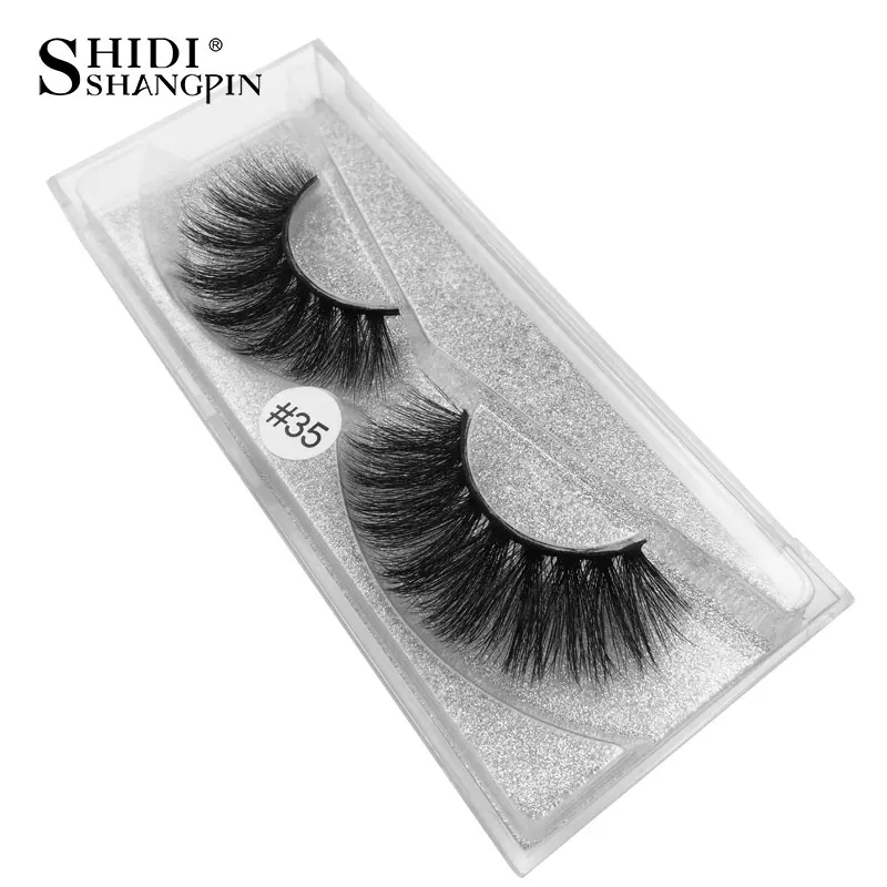 SHIDISHANGPIN 1 pair 3d mink lashes natural false eyelashes lashes maquillaje soft mink eyelashes dramatic eyelashes faux cilios
SHIDISHANGPIN 1 pair 3d mink lashes natural false eyelashes lashes maquillaje soft mink eyelashes dramatic eyelashes faux cilios