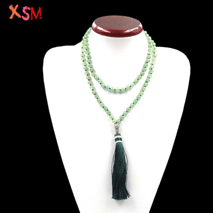 xinshangmie 6mm Natural Green Aventurine 108 Beads Necklaces For Women Energy Reiki Buddha Yoga Mala Meditation Buddhism
xinshangmie 6mm Natural Green Aventurine 108 Beads Necklaces For Women Energy Reiki Buddha Yoga Mala Meditation Buddhism
