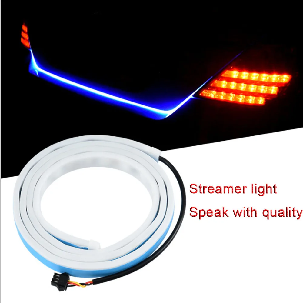 Auto Car trunk light LED colorful flowing water trunk colorful streamer marquee tail box decorative lights
Auto Car trunk light LED colorful flowing water trunk colorful streamer marquee tail box decorative lights