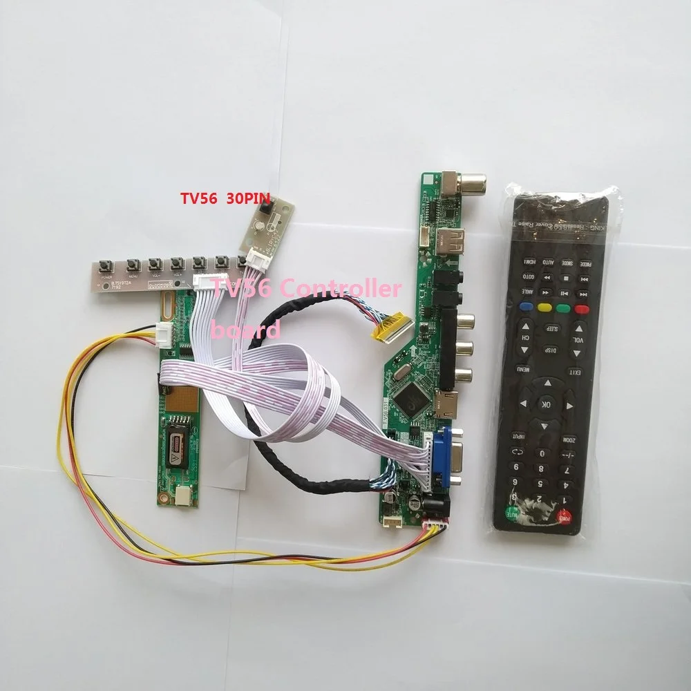 Для 15 4 "LTN154AT07 ТВ 56 панель 1280X800 светодиодный аудио 1 флуоресцентные лампы с