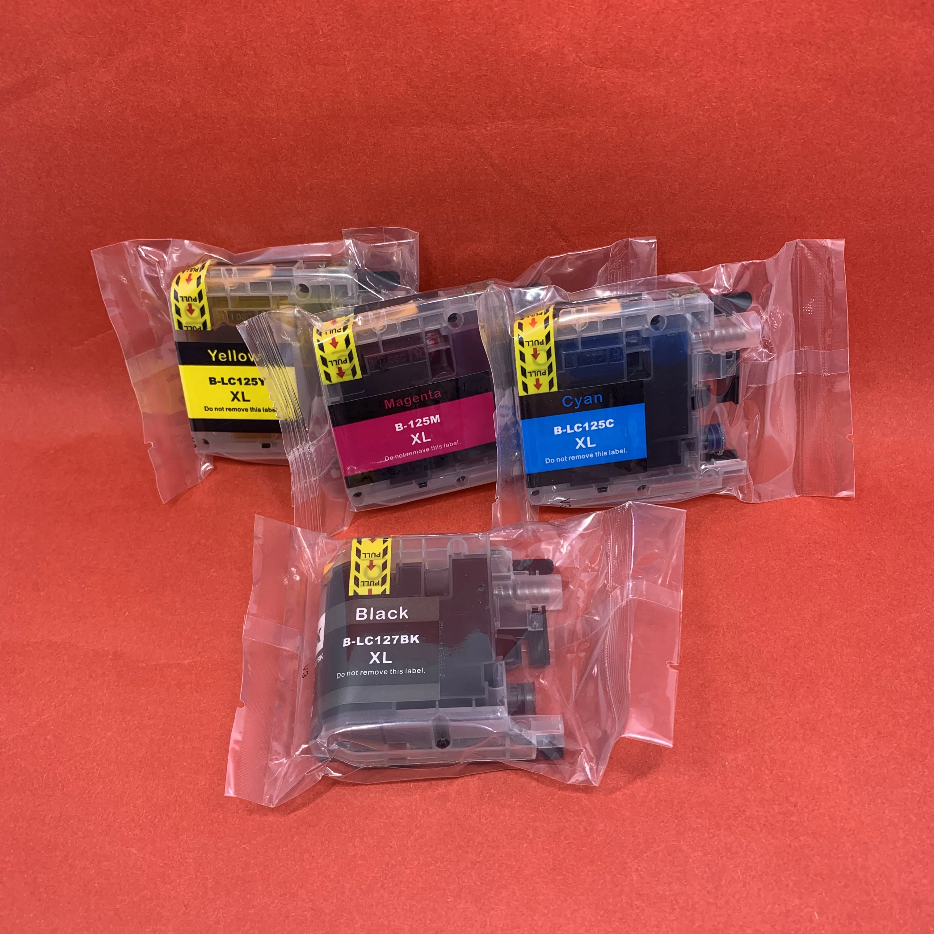 

YOTAT 1set Compatible ink cartridge LC127XL LC127 LC125 for Brother DCP-J4110DW MFC-J4410DW MFC-J4510DW MFC-J4610DW MFC-J4710DW