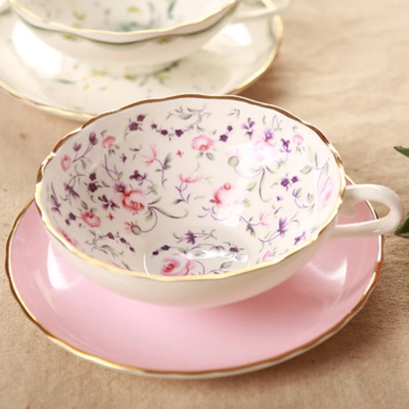 English Afternoon Tea High-Grade Bone China Coffee Cup And Saucer Japanese Style Cup European cup Free Shipping
English Afternoon Tea High-Grade Bone China Coffee Cup And Saucer Japanese Style Cup European cup Free Shipping