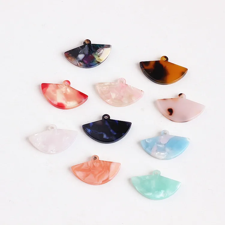 Wholesale 50pcs Colorful Resin Plastic Acrylic Sector DIY Jewelry Pendant Charm Craft Fit Fashion Earring Keyring Bracelet
Wholesale 50pcs Colorful Resin Plastic Acrylic Sector DIY Jewelry Pendant Charm Craft Fit Fashion Earring Keyring Bracelet