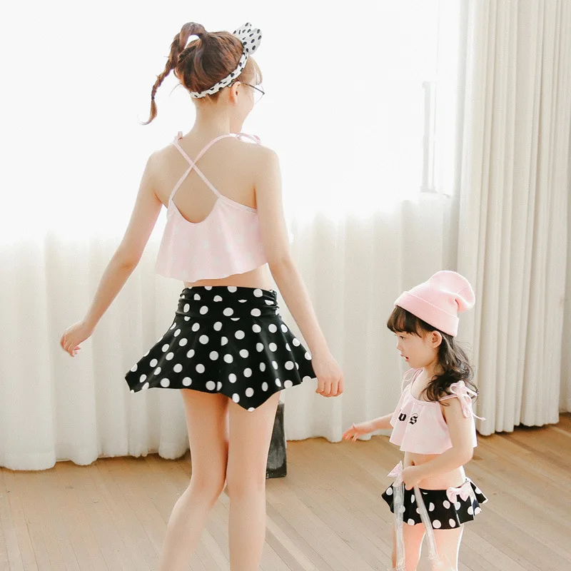 Купальники для мамы и дочки купальник семейные одинаковые костюмы комплект