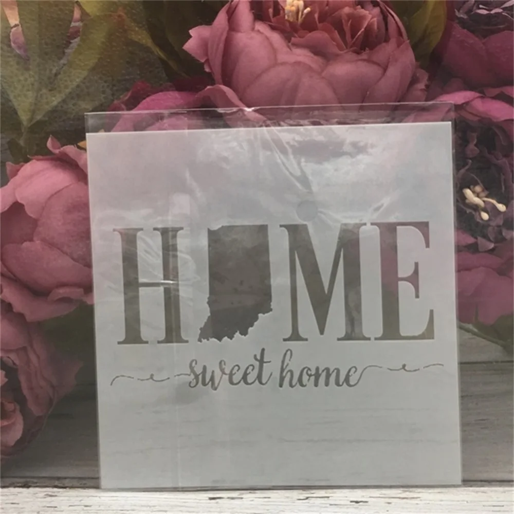 1Pcs 13*13cm Home Words Letters DIY Layering Stencils Painting Scrapbook Coloring Embossing Album Decorative Card Template
1Pcs 13*13cm Home Words Letters DIY Layering Stencils Painting Scrapbook Coloring Embossing Album Decorative Card Template