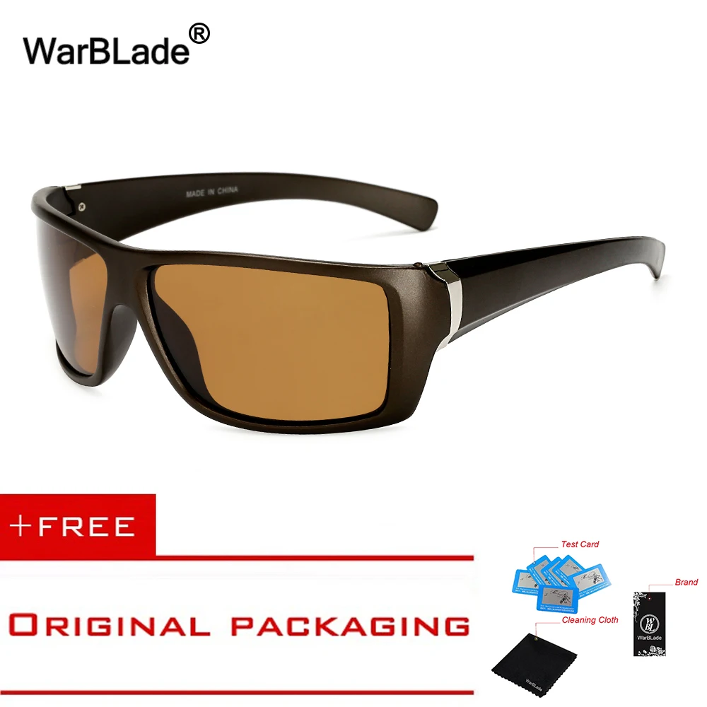 

Vintage Polarized Sport Sunglasses Men Brand 2018 New Driving Goggles Sun Glasses Oculos De Sol Masculino 1018 WarBLade