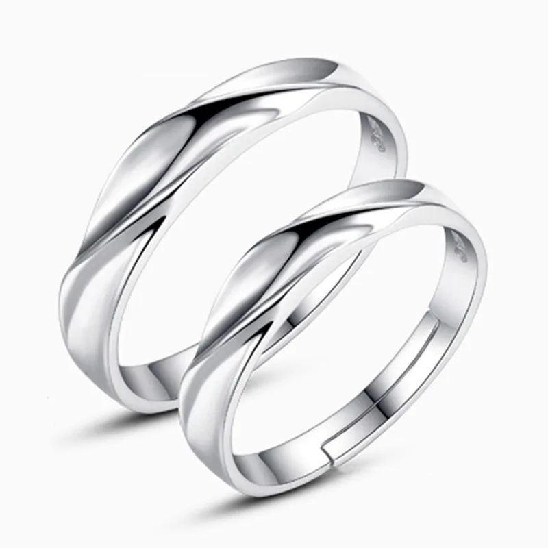 100% 925 sterling silver fashion lovers`couple rings jewelry female men`finger open ring wedding gift drop shipping no fade
100% 925 sterling silver fashion lovers`couple rings jewelry female men`finger open ring wedding gift drop shipping no fade