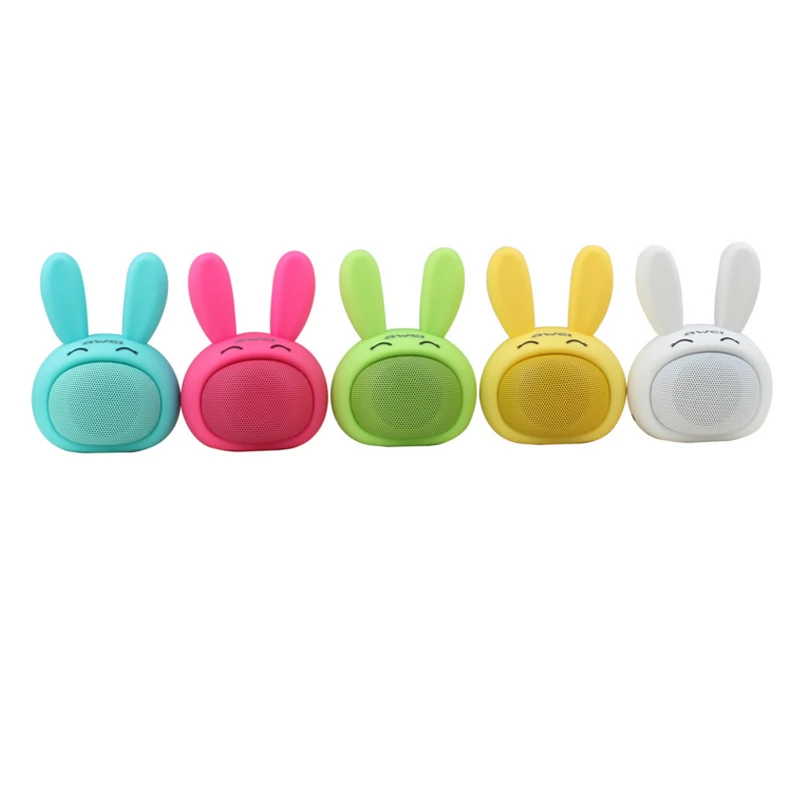 Мини портативные Bluetooth колонки Rabbit Lovely уличный спортивный беспроводной Hi Fi