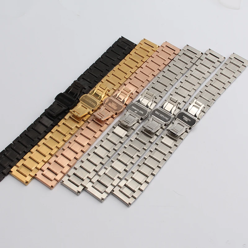 14mm 15mm 16mm 17mm 18mm 19 20 21 22 23mm Watchband Men Women High Quality Stainless Steel Band Silver gold Watch Bracelet Strap
14mm 15mm 16mm 17mm 18mm 19 20 21 22 23mm Watchband Men Women High Quality Stainless Steel Band Silver gold Watch Bracelet Strap