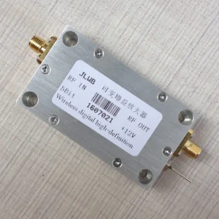 RF Microwave Broadband Digital Attenuator Adjustable Gain Amplifier Power Amplifier 0.2W
RF Microwave Broadband Digital Attenuator Adjustable Gain Amplifier Power Amplifier 0.2W