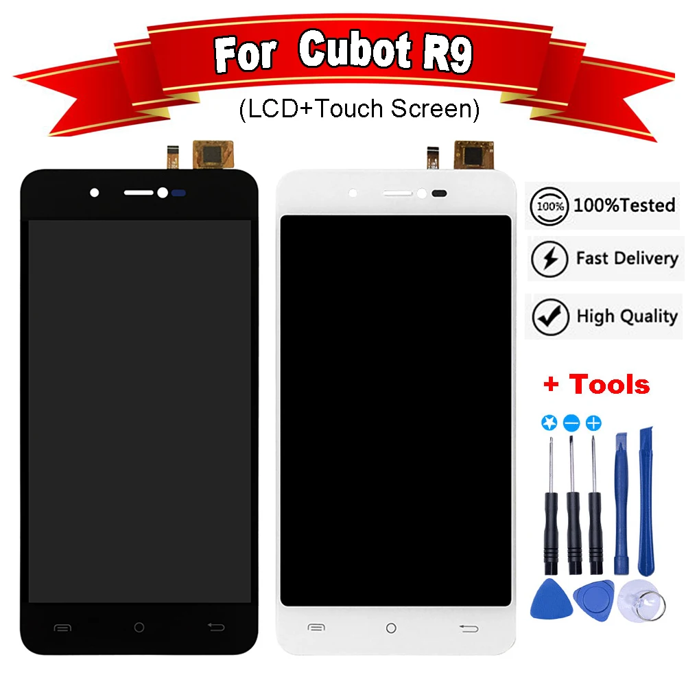 ЖК дисплей 5 0 дюйма для Cubot R9 + панель сенсорного экрана в сборе замена экран