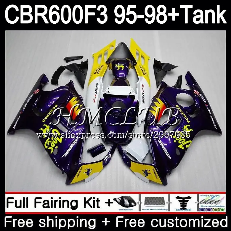 +Tank For HONDA CBR600FS CBR 600F3 1995 1996 1997 1998 75HC.18 CBR 600 F3 FS CAMEL purple CBR600F3 CBR600 F3 95 96 97 98 Fairing
+Tank For HONDA CBR600FS CBR 600F3 1995 1996 1997 1998 75HC.18 CBR 600 F3 FS CAMEL purple CBR600F3 CBR600 F3 95 96 97 98 Fairing