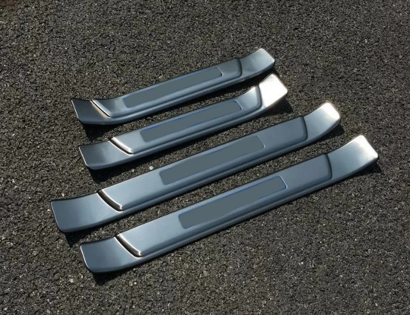 For Toyota Fortuner 2016 2017 4pcs/set stainless steel Car Accessories Outer door sill scuff plate threshold
For Toyota Fortuner 2016 2017 4pcs/set stainless steel Car Accessories Outer door sill scuff plate threshold