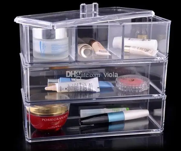 Hot Sale 3 Layers Clear Acrylic Jewelry Storage Box Cosmetic Display Case
Hot Sale 3 Layers Clear Acrylic Jewelry Storage Box Cosmetic Display Case