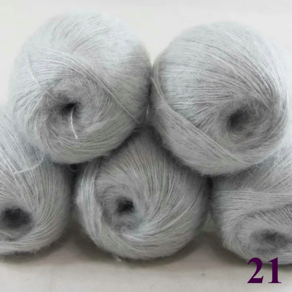 Sale 5 balls x 50g Soft and comfortable MOHAIR Cashmere silk hand Knitting Yarn Silve 290-21
Sale 5 balls x 50g Soft and comfortable MOHAIR Cashmere silk hand Knitting Yarn Silve 290-21