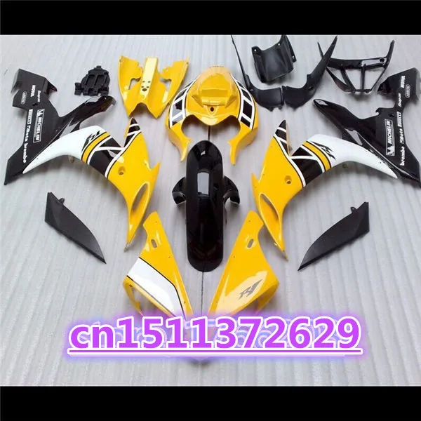 Injection mold 100%new Fairing kit for YZF R1 04 05 06 YZF-R1 04-06 YZF1000 yellow black YZF R1 2004 2005 2006 fairing parts-D
Injection mold 100%new Fairing kit for YZF R1 04 05 06 YZF-R1 04-06 YZF1000 yellow black YZF R1 2004 2005 2006 fairing parts-D